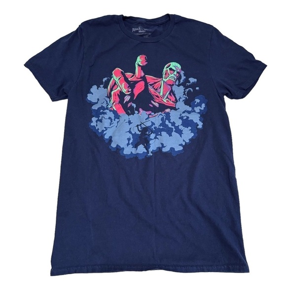 Attack on Titan Season 2 Lootcrate Anime Tee Graphic Tee Shirt Small - Picture 1 of 6